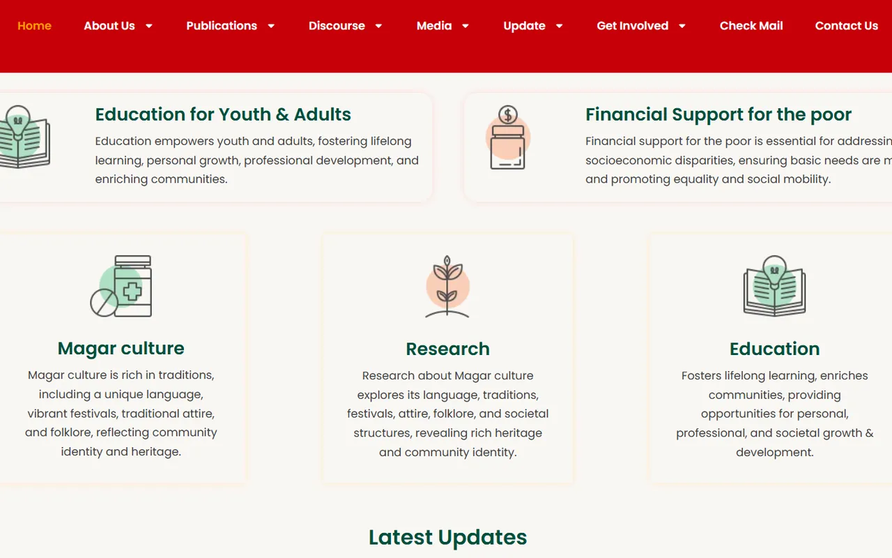 Magar Studies Center website